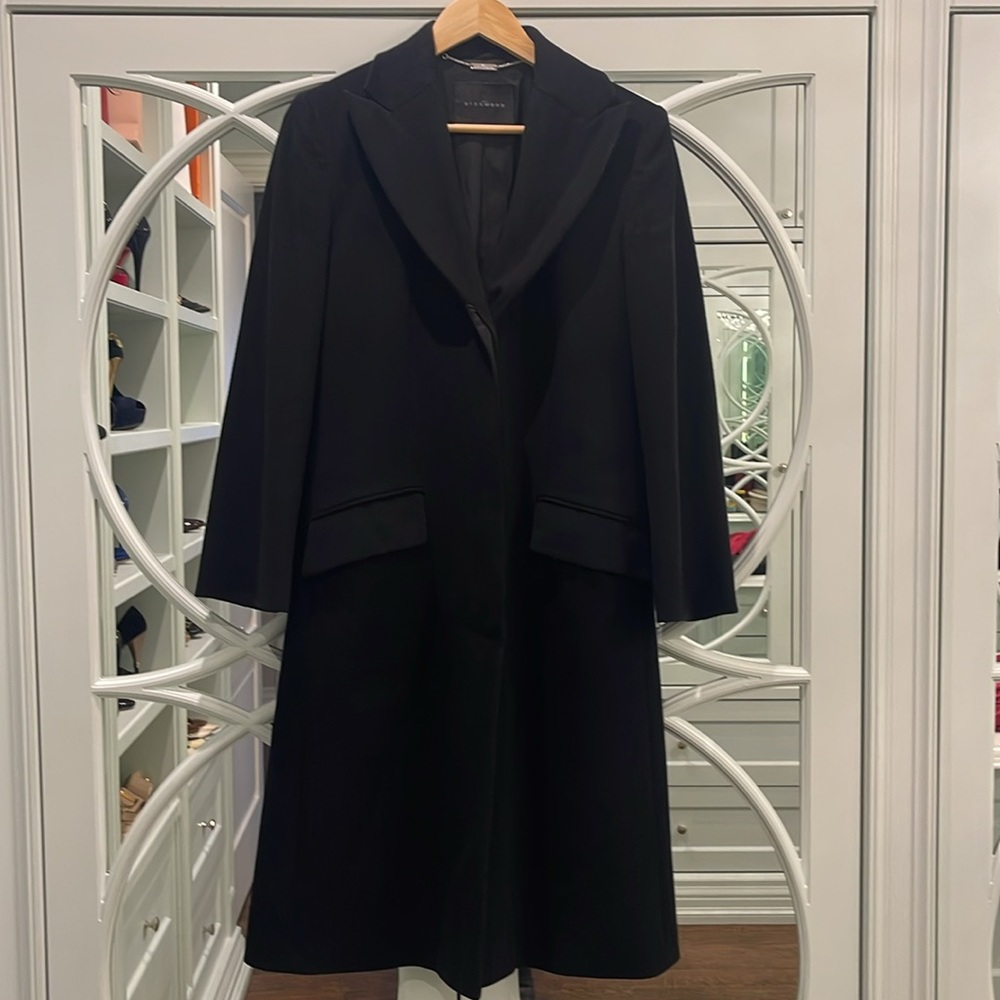 Designer Made in Italy 100% wool coat